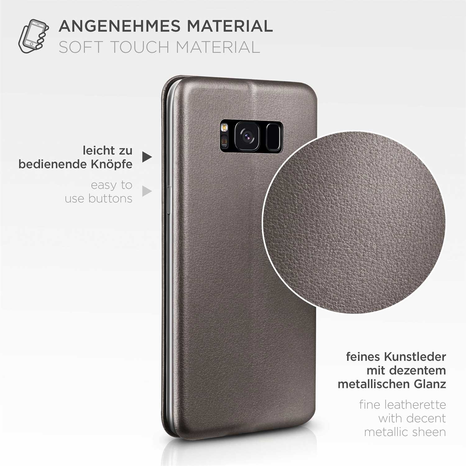 ONEFLOW Business Case Samsung Galaxy S8 Handytasche mit Kartenfach – Weiteres Produktbild 5 ONEFLOW Business Case Samsung Galaxy S8 Handytasche mit Kartenfach – Weiteres Produktbild 5