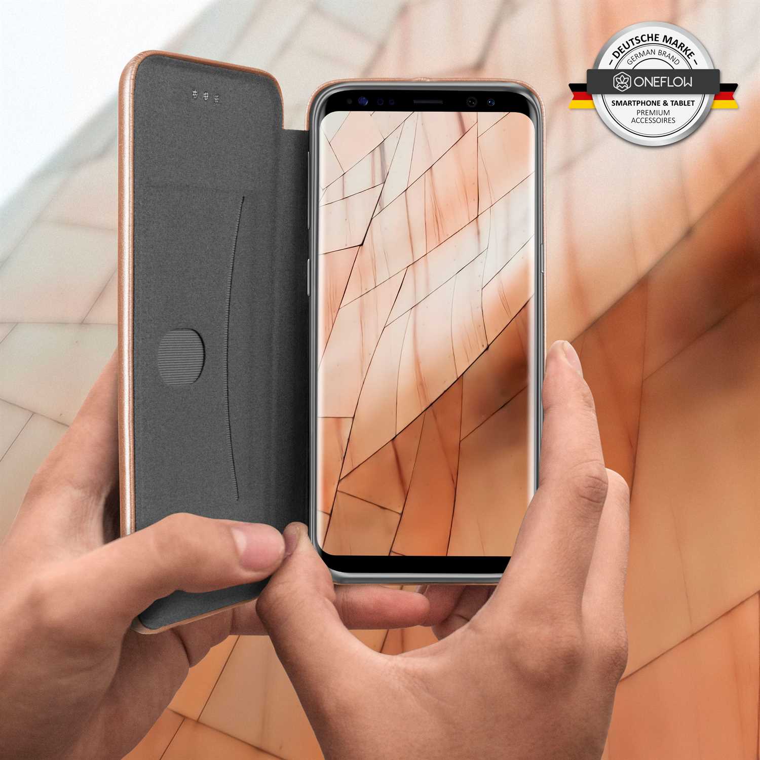 ONEFLOW Business Case Samsung Galaxy S8 Handytasche mit Kartenfach – Weiteres Produktbild 7