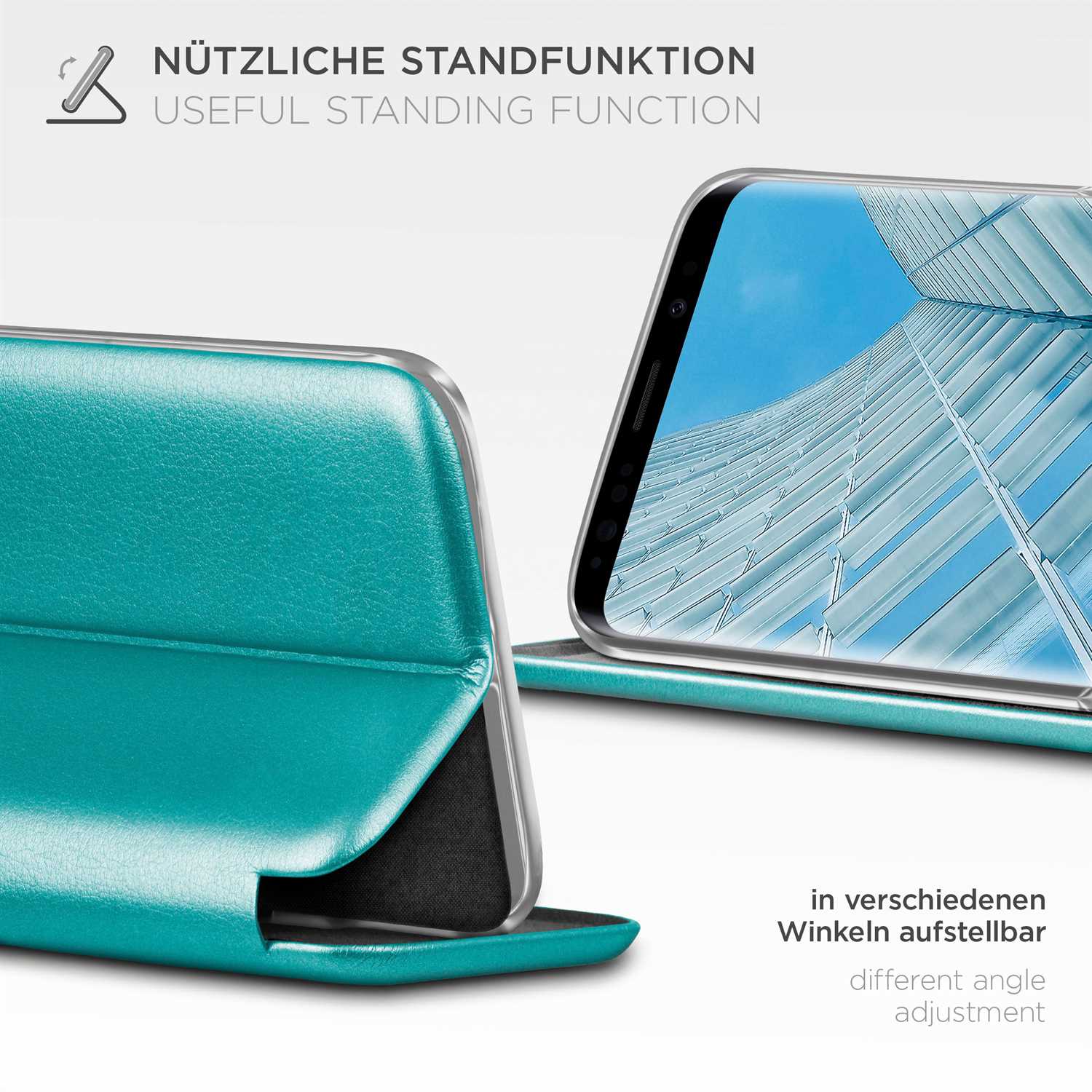 ONEFLOW Business Case Samsung Galaxy S9 Handytasche mit Kartenfach – Weiteres Produktbild 1