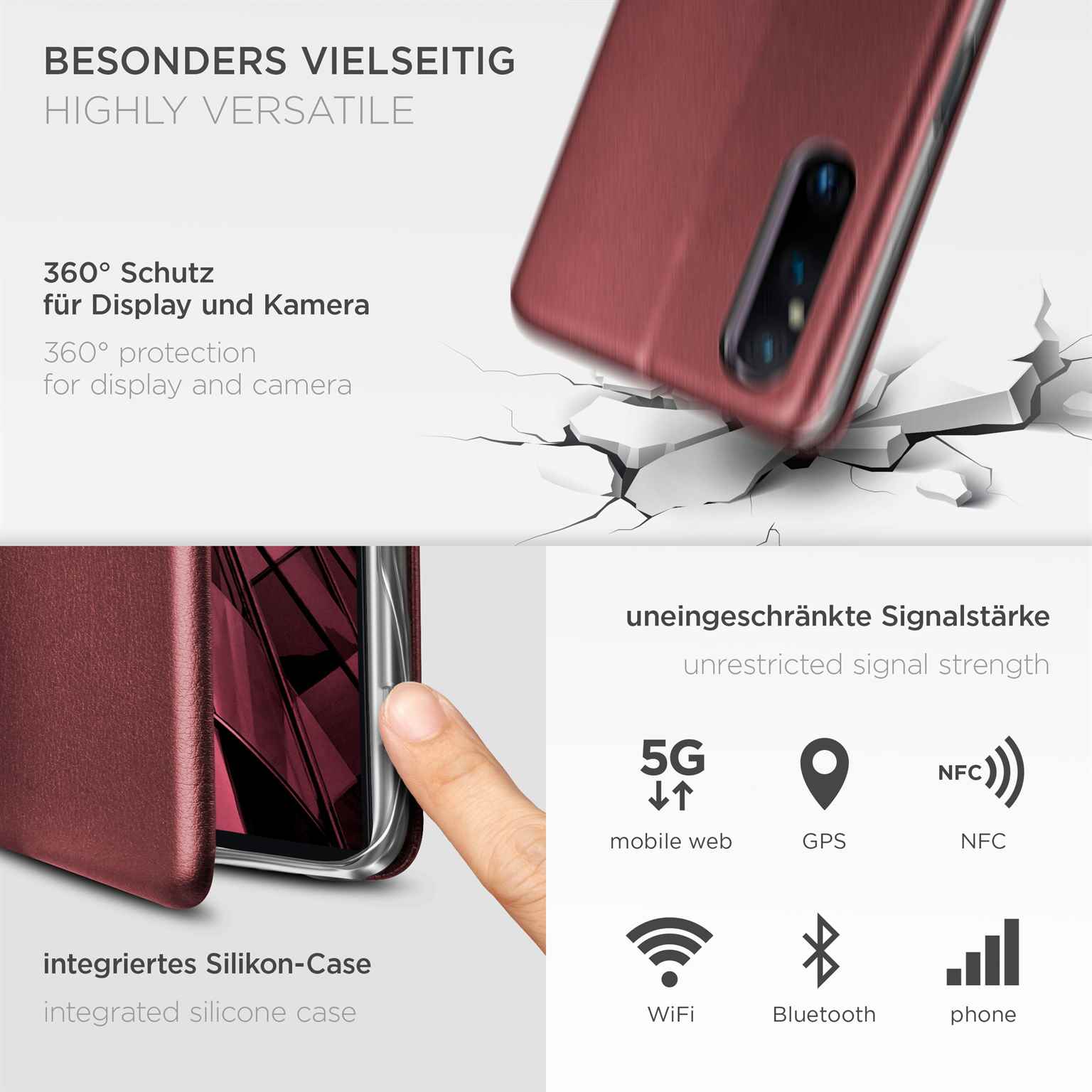 ONEFLOW Business Case Sony Xperia 1 V Handytasche mit Kartenfach – Weiteres Produktbild 4 ONEFLOW Business Case Sony Xperia 1 V Handytasche mit Kartenfach – Weiteres Produktbild 4