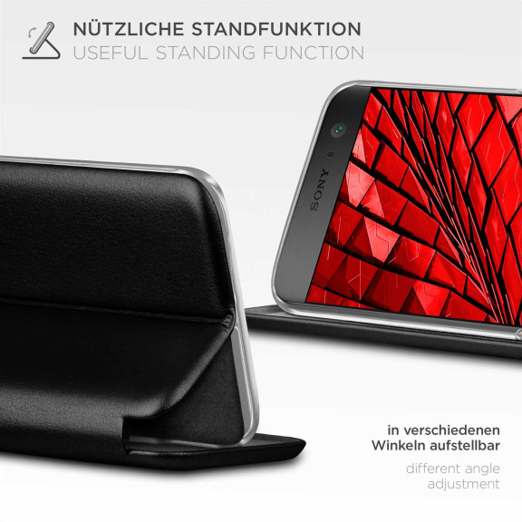 ONEFLOW Business Case Sony Xperia XA2 Handytasche mit Kartenfach – Weiteres Produktbild 2 ONEFLOW Business Case Sony Xperia XA2 Handytasche mit Kartenfach – Weiteres Produktbild 2