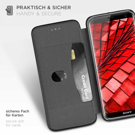 ONEFLOW Business Case Sony Xperia XZ3 Handytasche mit Kartenfach – Weiteres Produktbild 3 ONEFLOW Business Case Sony Xperia XZ3 Handytasche mit Kartenfach – Weiteres Produktbild 3