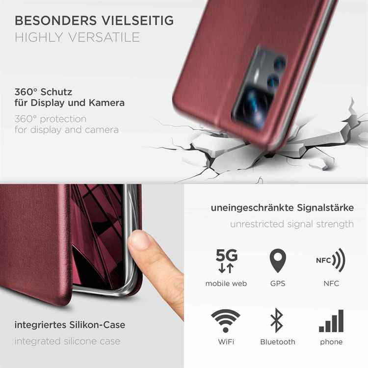 ONEFLOW Business Case Xiaomi 12T Pro Handytasche mit Kartenfach – Weiteres Produktbild 4 ONEFLOW Business Case Xiaomi 12T Pro Handytasche mit Kartenfach – Weiteres Produktbild 4