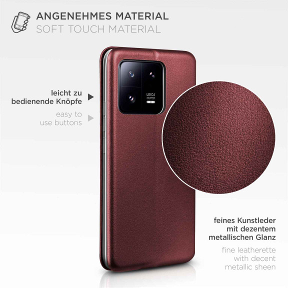 ONEFLOW Business Case Xiaomi 13 Pro Handytasche mit Kartenfach – Weiteres Produktbild 5 ONEFLOW Business Case Xiaomi 13 Pro Handytasche mit Kartenfach – Weiteres Produktbild 5