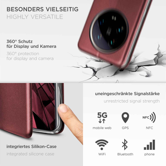 ONEFLOW Business Case Xiaomi 14 Ultra Handytasche mit Kartenfach – Weiteres Produktbild 4 ONEFLOW Business Case Xiaomi 14 Ultra Handytasche mit Kartenfach – Weiteres Produktbild 4