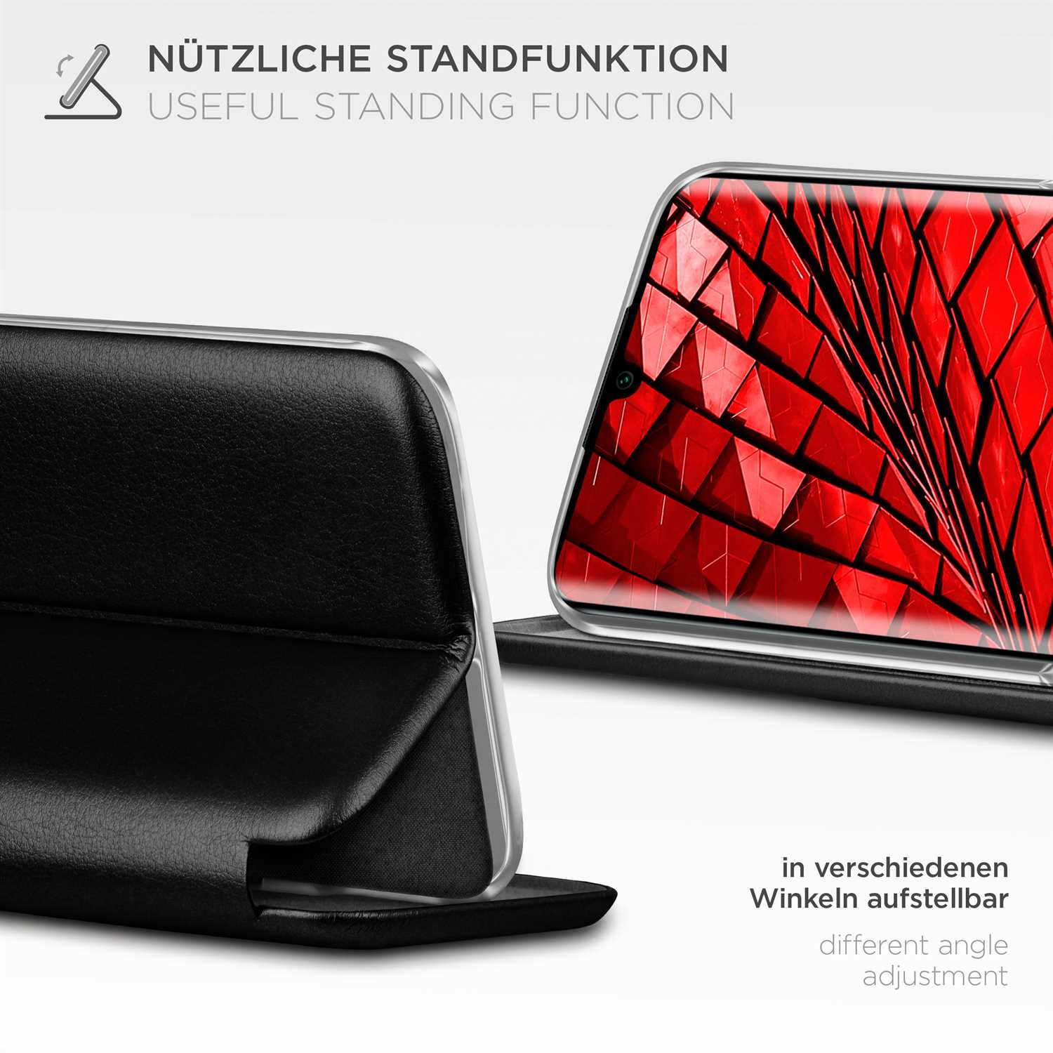 ONEFLOW Business Case Xiaomi Mi Note 10 Lite Handytasche mit Kartenfach – Weiteres Produktbild 2