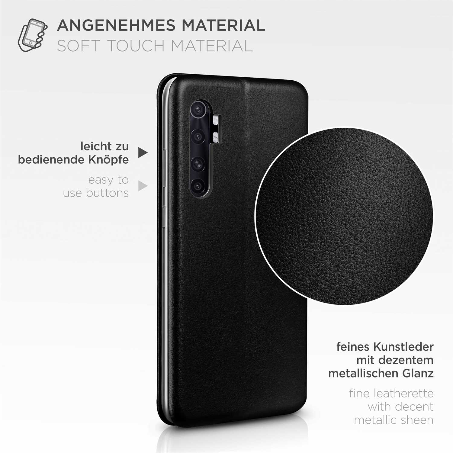 ONEFLOW Business Case Xiaomi Mi Note 10 Lite Handytasche mit Kartenfach – Weiteres Produktbild 5 ONEFLOW Business Case Xiaomi Mi Note 10 Lite Handytasche mit Kartenfach – Weiteres Produktbild 5