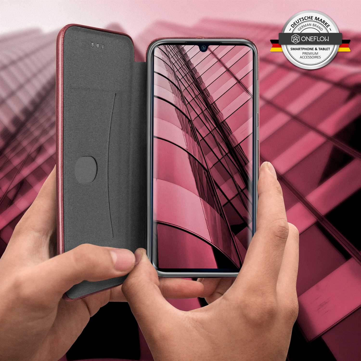 ONEFLOW Business Case Xiaomi Mi Note 10 Handytasche mit Kartenfach – Weiteres Produktbild 6