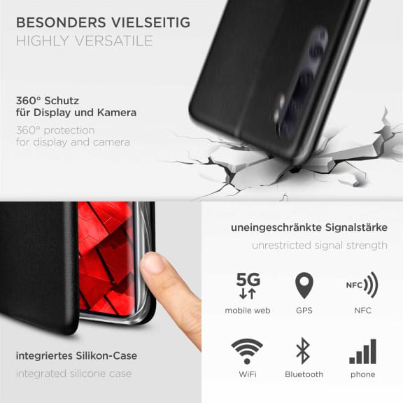 ONEFLOW Business Case Xiaomi Mi Note 10 Pro Handytasche mit Kartenfach – Weiteres Produktbild 4 ONEFLOW Business Case Xiaomi Mi Note 10 Pro Handytasche mit Kartenfach – Weiteres Produktbild 4