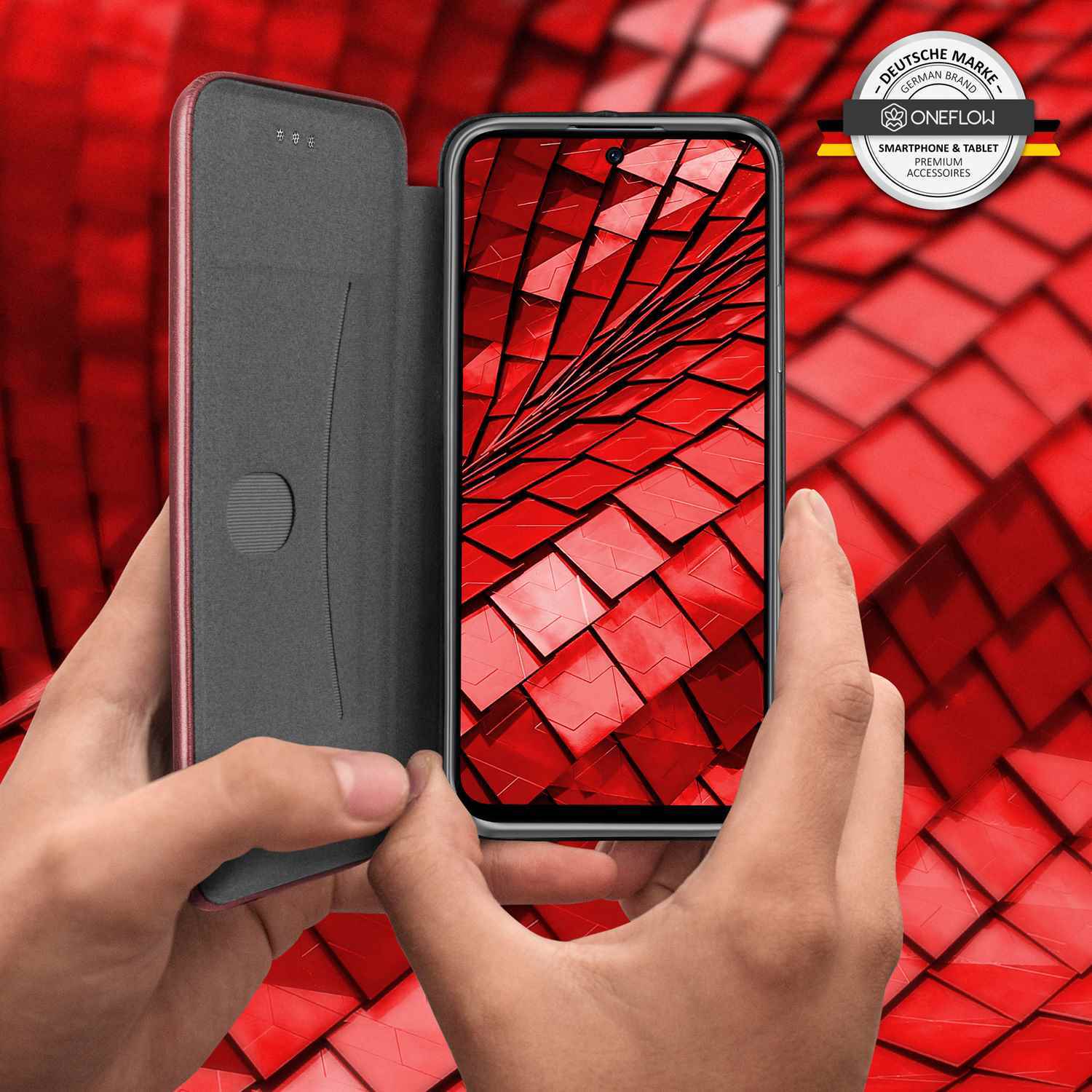ONEFLOW Business Case Poco M4 Pro 5G Handytasche mit Kartenfach – Weiteres Produktbild 7