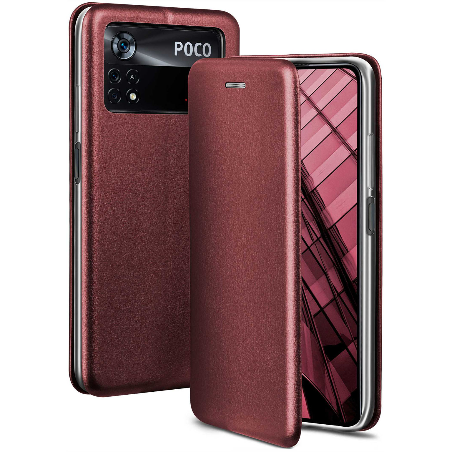 ONEFLOW Business Case Poco X4 Pro 5G Handytasche mit Kartenfach – undefined