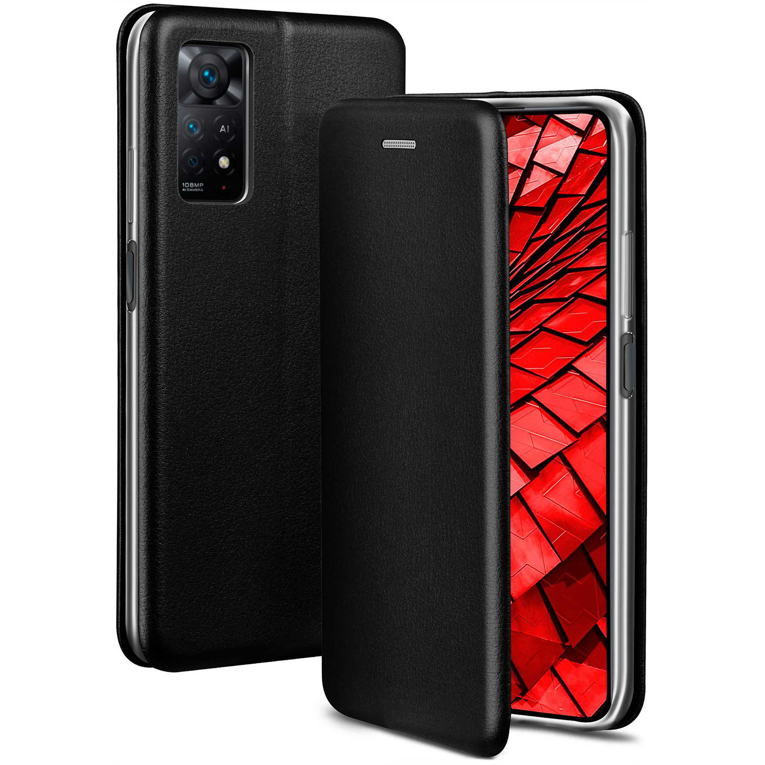 ONEFLOW Business Case Redmi Note 11 Pro 5G Handytasche mit Kartenfach – undefined