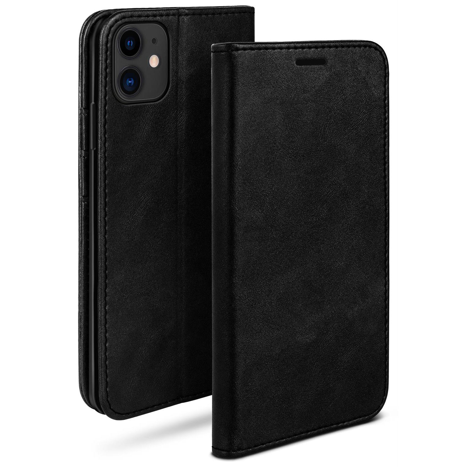 moex Casual Case iPhone 11 Hülle klappbar Leder Optik – Weiteres Produktbild 1 moex Casual Case iPhone 11 Hülle klappbar Leder Optik – Weiteres Produktbild 1