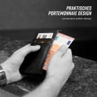 moex Casual Case iPhone 12 mini Hülle klappbar Leder Optik – Weiteres Produktbild 2