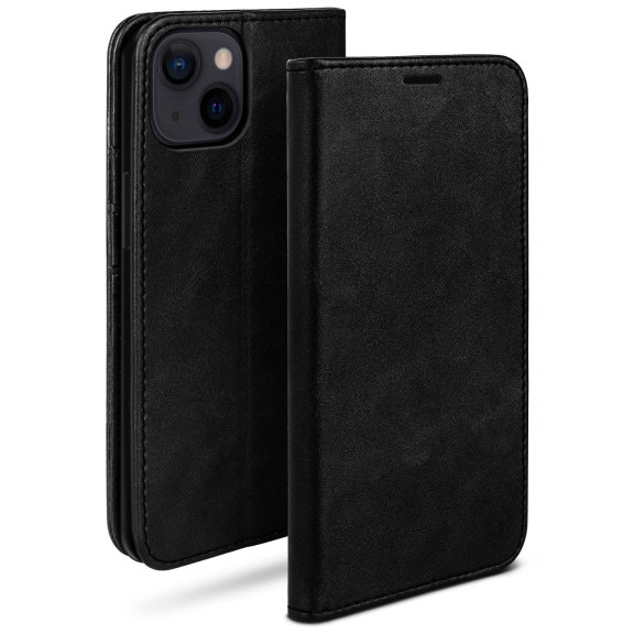 moex Casual Case iPhone 13 mini Hülle klappbar Leder Optik – Weiteres Produktbild 1