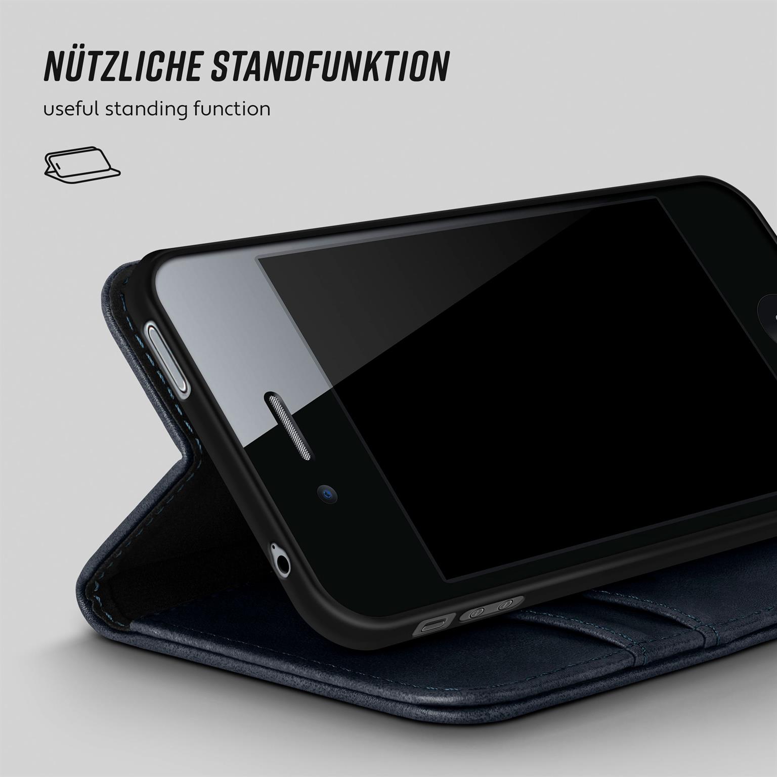 moex Casual Case iPhone 4S Hülle klappbar Leder Optik – Weiteres Produktbild 4 moex Casual Case iPhone 4S Hülle klappbar Leder Optik – Weiteres Produktbild 4