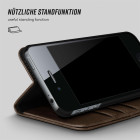 moex Casual Case iPhone 4S Hülle klappbar Leder Optik – Weiteres Produktbild 4