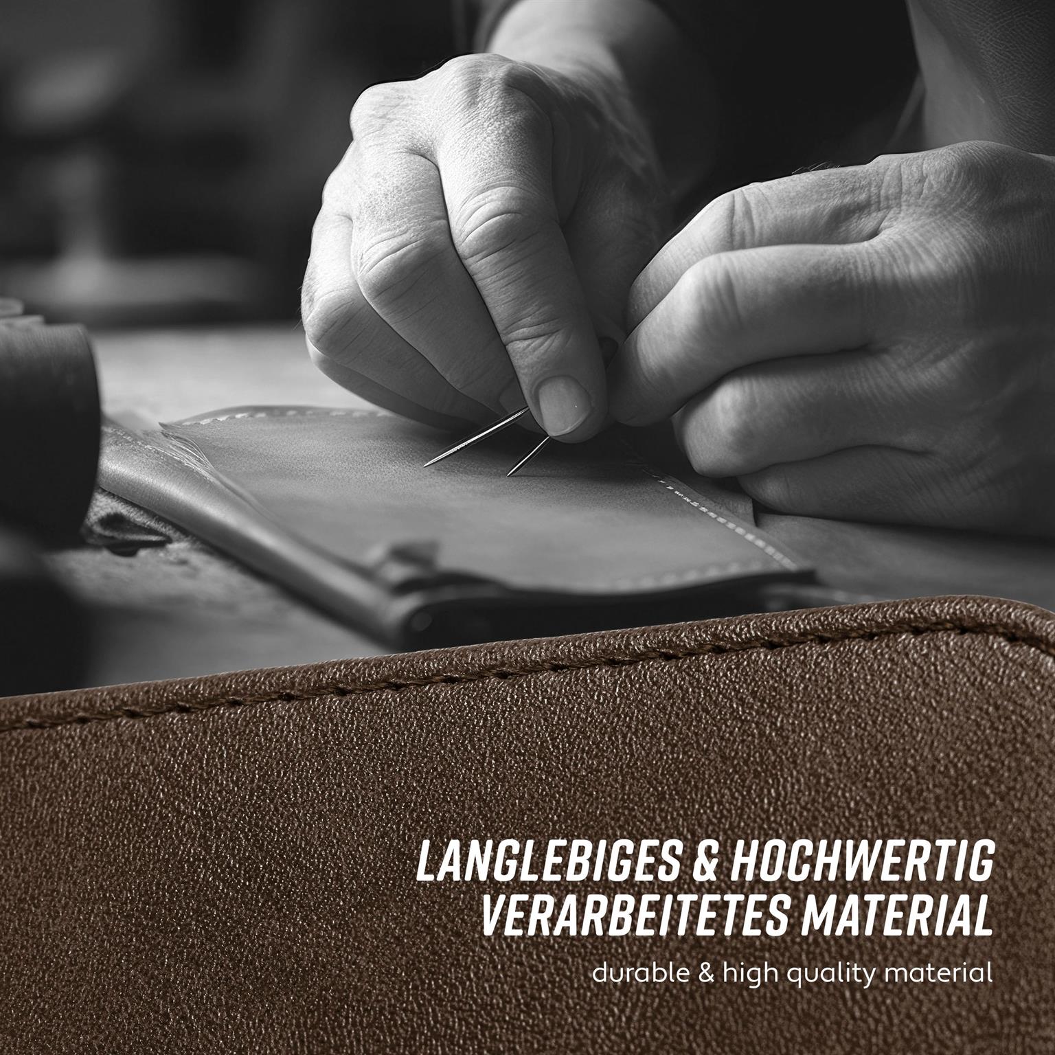 moex Casual Case iPhone 4S Hülle klappbar Leder Optik – Weiteres Produktbild 5