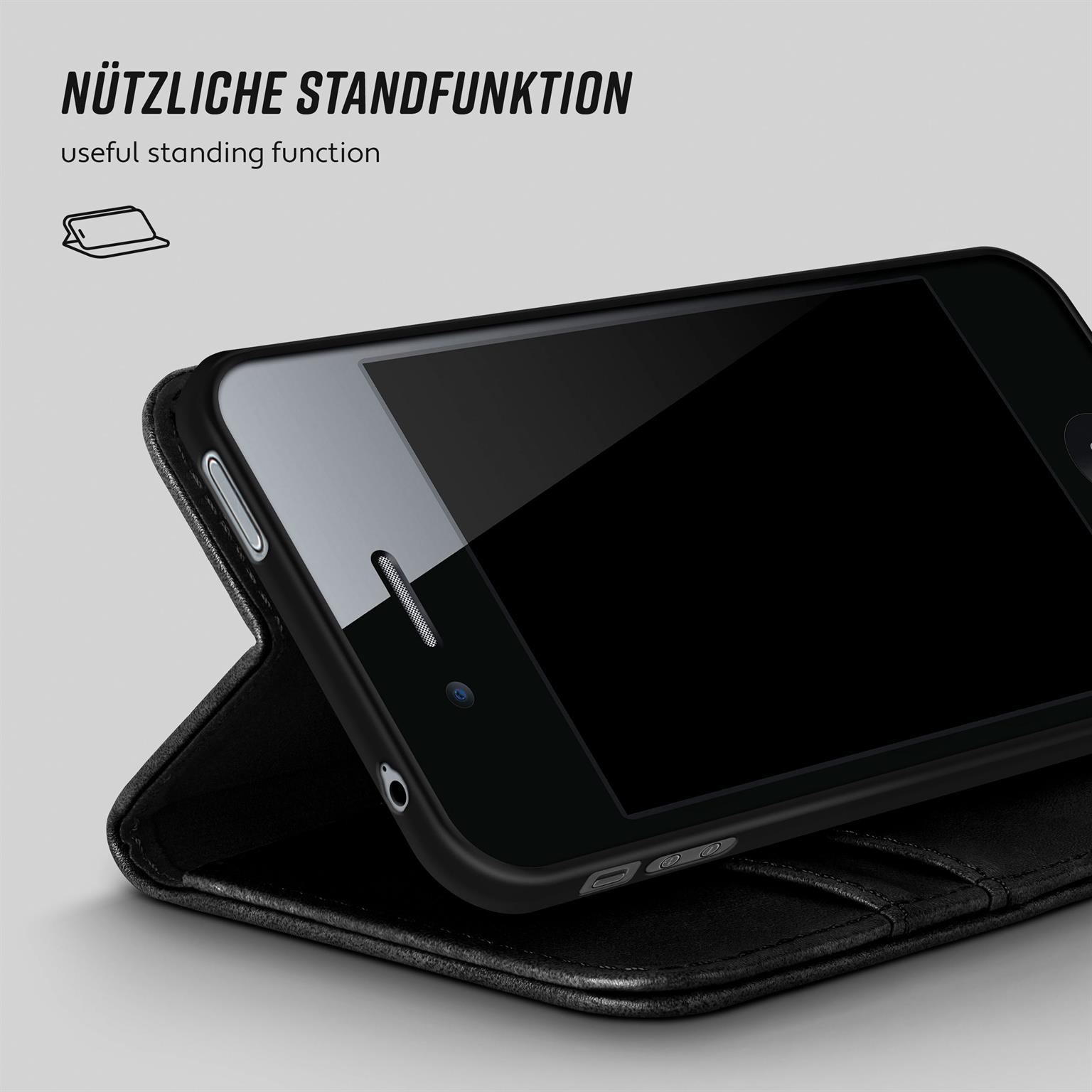 moex Casual Case iPhone 4S Hülle klappbar Leder Optik – Weiteres Produktbild 4 moex Casual Case iPhone 4S Hülle klappbar Leder Optik – Weiteres Produktbild 4