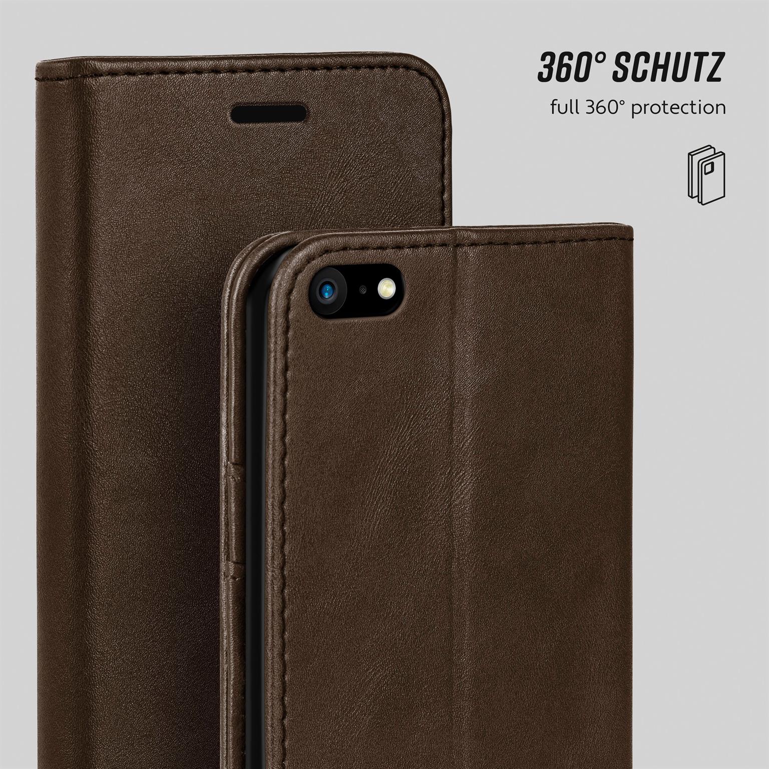 moex Casual Case iPhone 5 Hülle klappbar Leder Optik – Weiteres Produktbild 6