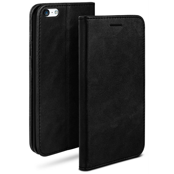 moex Casual Case iPhone 5c Hülle klappbar Leder Optik – Weiteres Produktbild 1