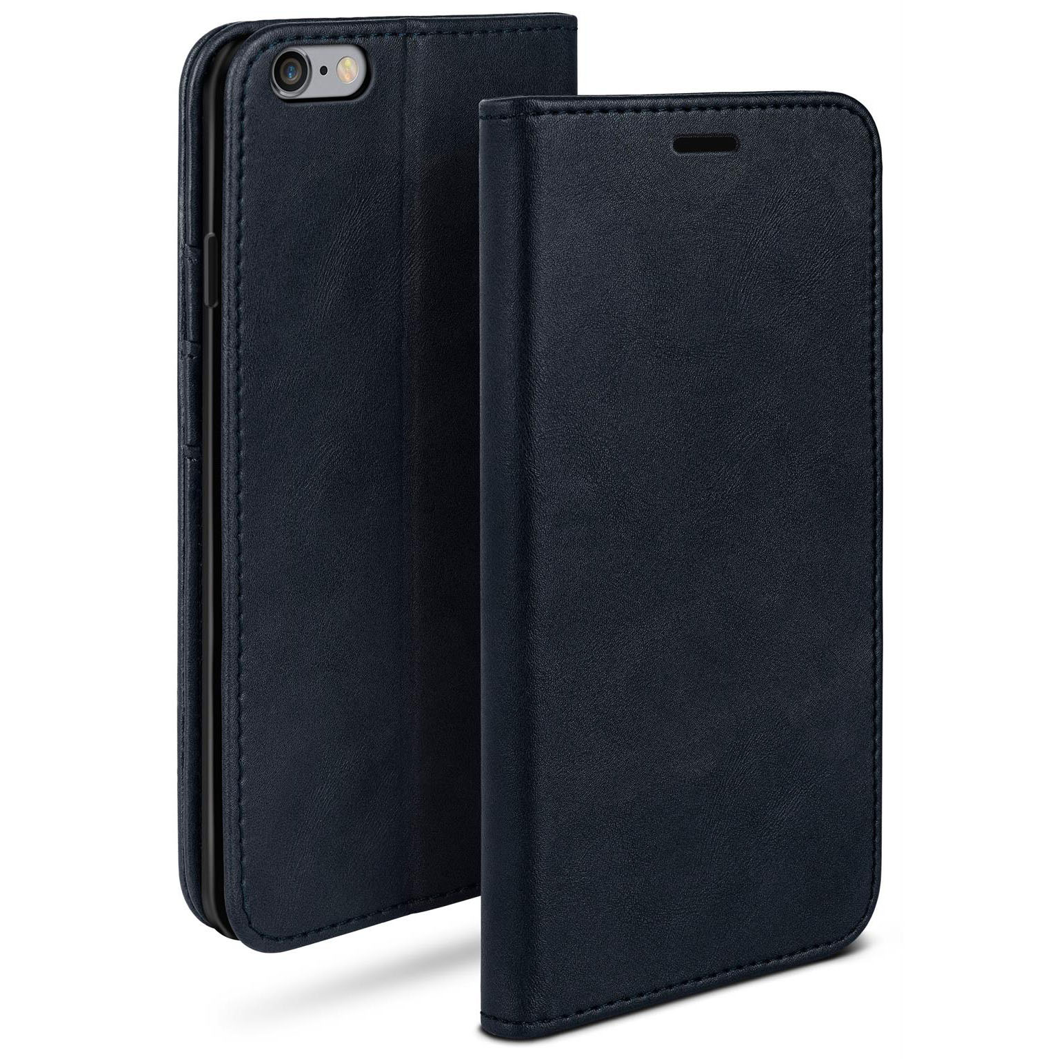 moex Casual Case iPhone 6s Hülle klappbar Leder Optik – Weiteres Produktbild 1 moex Casual Case iPhone 6s Hülle klappbar Leder Optik – Weiteres Produktbild 1