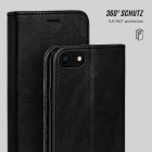 moex Casual Case iPhone 8 Hülle klappbar Leder Optik – Weiteres Produktbild 6