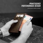 moex Casual Case iPhone SE (2016) Hülle klappbar Leder Optik – Weiteres Produktbild 2