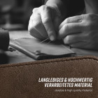 moex Casual Case iPhone XS Hülle klappbar Leder Optik – Weiteres Produktbild 5