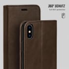 moex Casual Case iPhone XS Hülle klappbar Leder Optik – Weiteres Produktbild 6