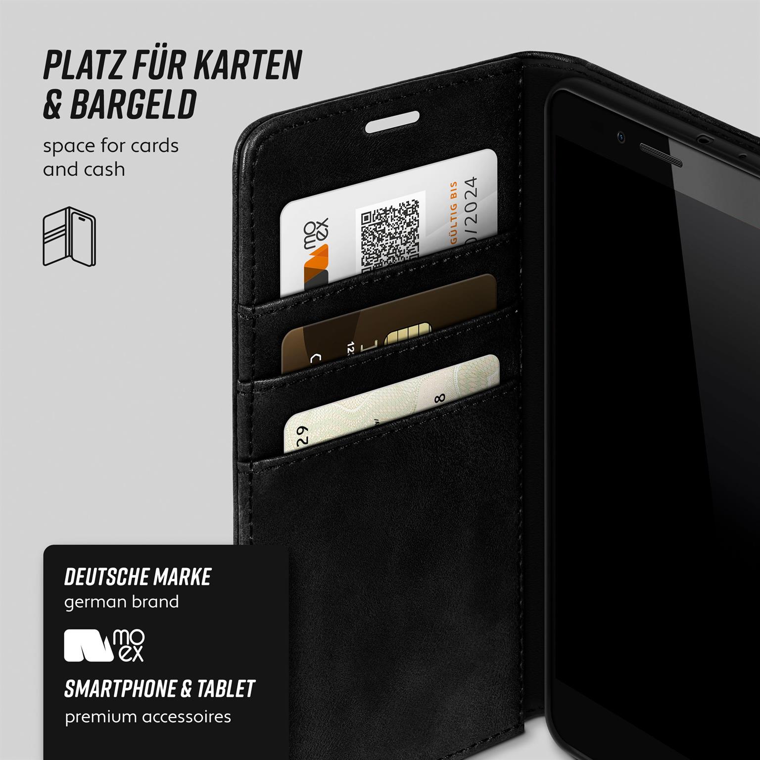 moex Casual Case Huawei Honor 5X Hülle klappbar Leder Optik – Weiteres Produktbild 3 moex Casual Case Huawei Honor 5X Hülle klappbar Leder Optik – Weiteres Produktbild 3