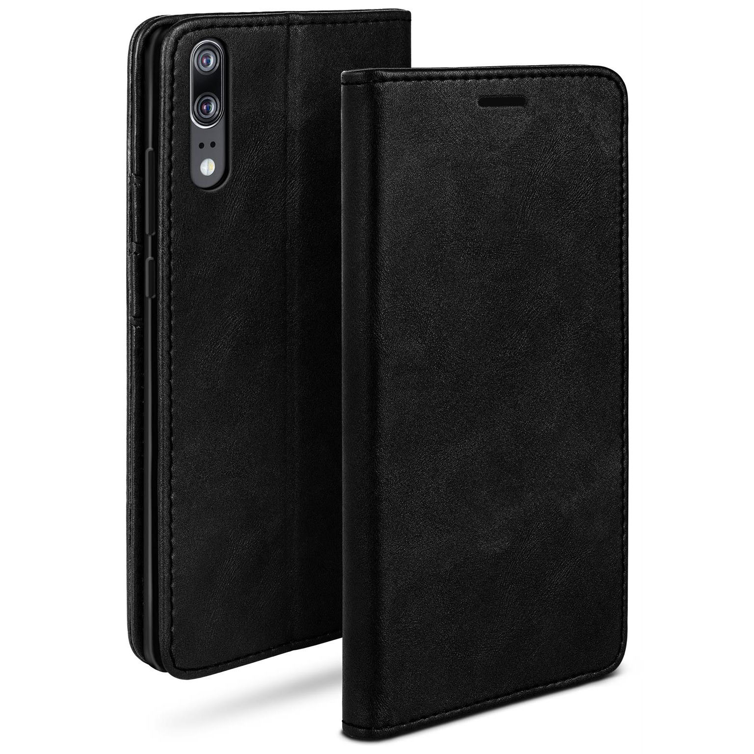 moex Casual Case Huawei P20 Hülle klappbar Leder Optik – undefined