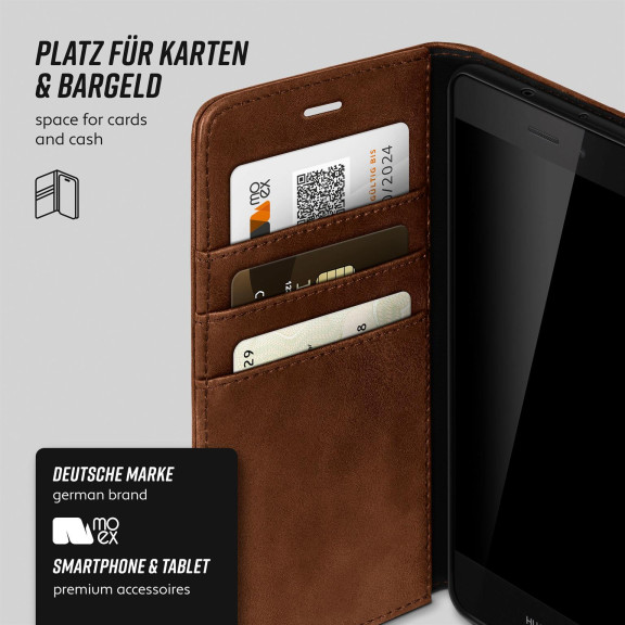 moex Casual Case Huawei P8 Lite 2015 Hülle klappbar Leder Optik – Weiteres Produktbild 3 moex Casual Case Huawei P8 Lite 2015 Hülle klappbar Leder Optik – Weiteres Produktbild 3