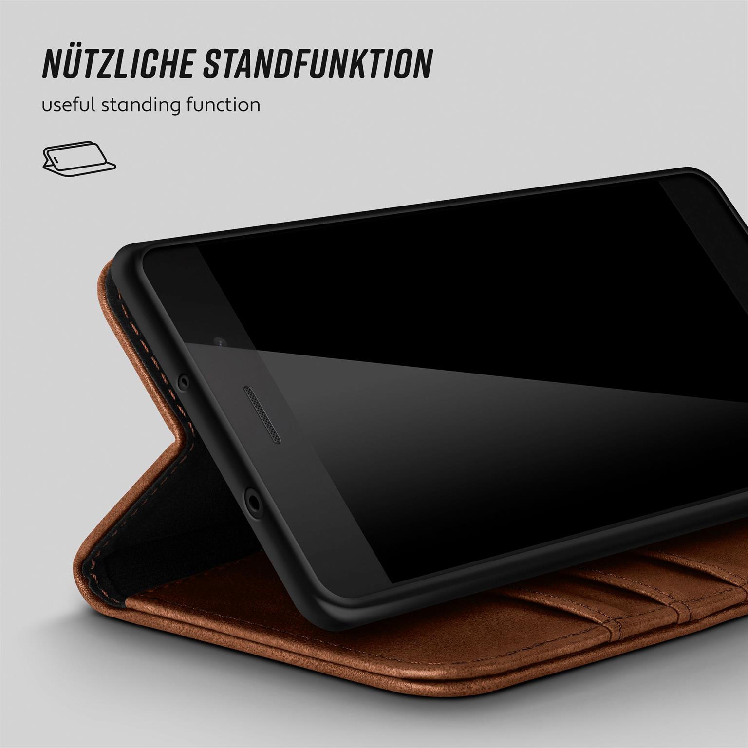 moex Casual Case Huawei P8 Lite 2015 Hülle klappbar Leder Optik – Weiteres Produktbild 4 moex Casual Case Huawei P8 Lite 2015 Hülle klappbar Leder Optik – Weiteres Produktbild 4