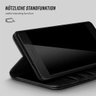 moex Casual Case Huawei P8 Lite 2015 Hülle klappbar Leder Optik – Weiteres Produktbild 4