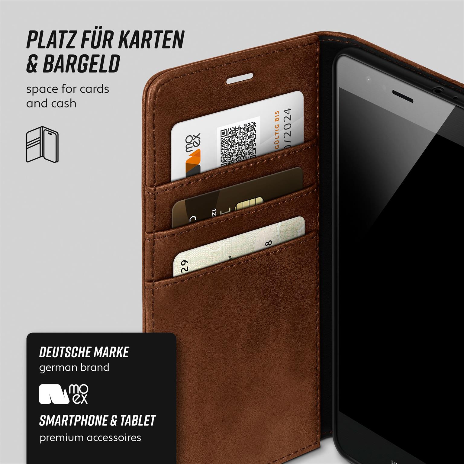 moex Casual Case Huawei P9 Lite Hülle klappbar Leder Optik – Weiteres Produktbild 3 moex Casual Case Huawei P9 Lite Hülle klappbar Leder Optik – Weiteres Produktbild 3