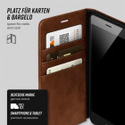 moex Casual Case Huawei P9 Lite Hülle klappbar Leder Optik – Weiteres Produktbild 3