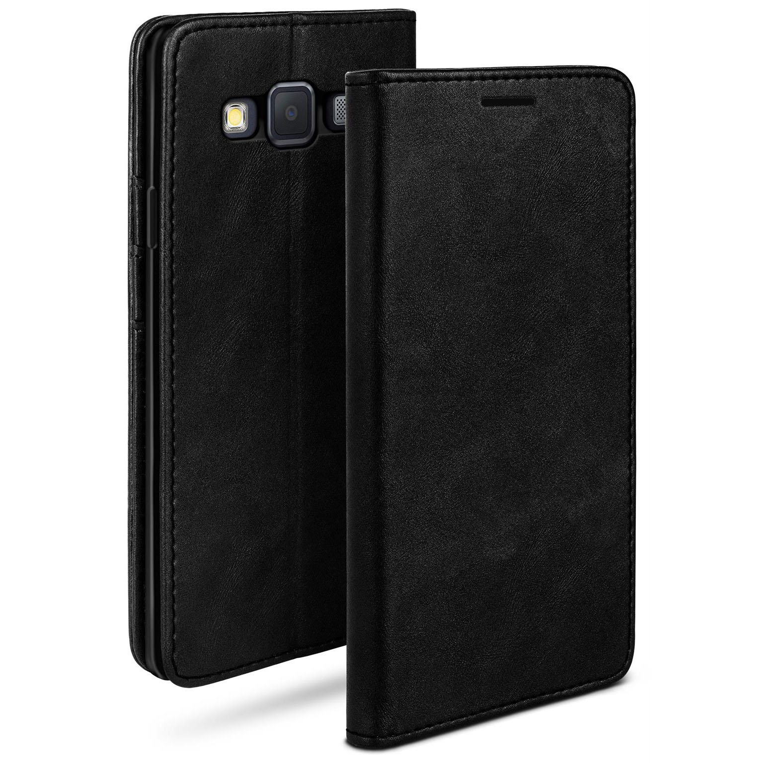 moex Casual Case Samsung Galaxy A3 (2015) Hülle klappbar Leder Optik – Weiteres Produktbild 1 moex Casual Case Samsung Galaxy A3 (2015) Hülle klappbar Leder Optik – Weiteres Produktbild 1