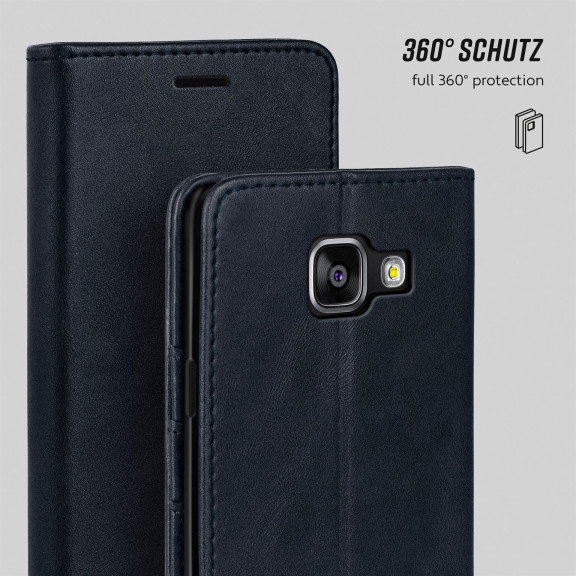 moex Casual Case Samsung Galaxy A3 (2016) Hülle klappbar Leder Optik – Weiteres Produktbild 6 moex Casual Case Samsung Galaxy A3 (2016) Hülle klappbar Leder Optik – Weiteres Produktbild 6