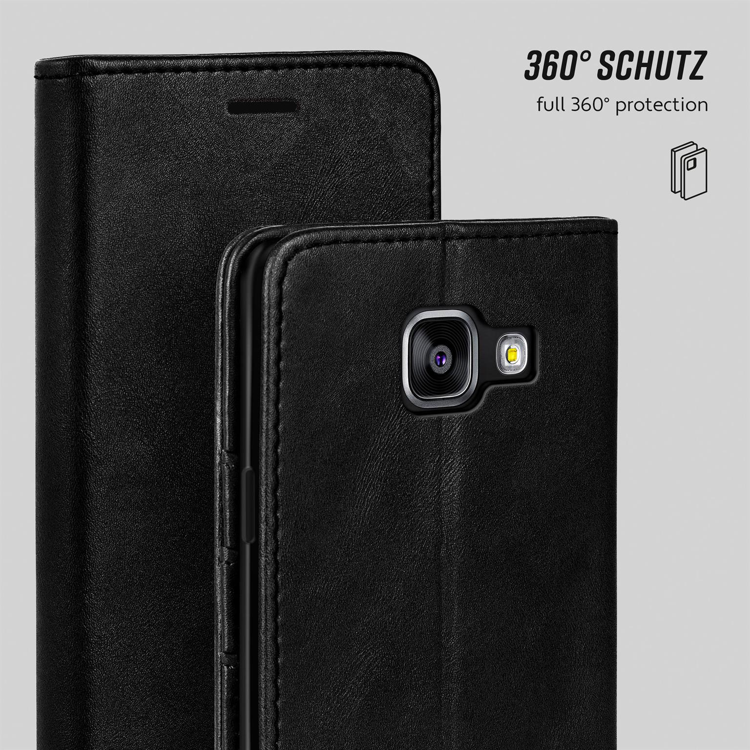 moex Casual Case Samsung Galaxy A3 (2016) Hülle klappbar Leder Optik – Weiteres Produktbild 6