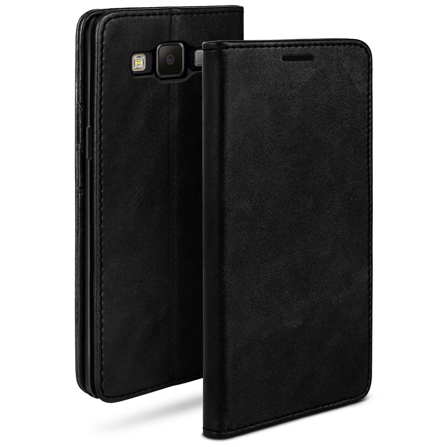 moex Casual Case Samsung Galaxy A5 (2015) Hülle klappbar Leder Optik – undefined