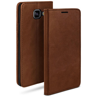 moex Casual Case Samsung Galaxy A5 (2016) Hülle klappbar Leder Optik – Sienna moex Casual Case Samsung Galaxy A5 (2016) Hülle klappbar Leder Optik – Sienna