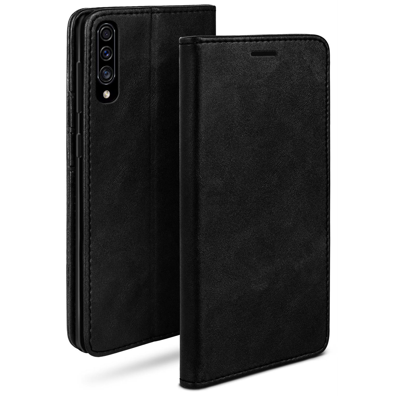moex Casual Case Samsung Galaxy A50 Hülle klappbar Leder Optik – Weiteres Produktbild 1 moex Casual Case Samsung Galaxy A50 Hülle klappbar Leder Optik – Weiteres Produktbild 1