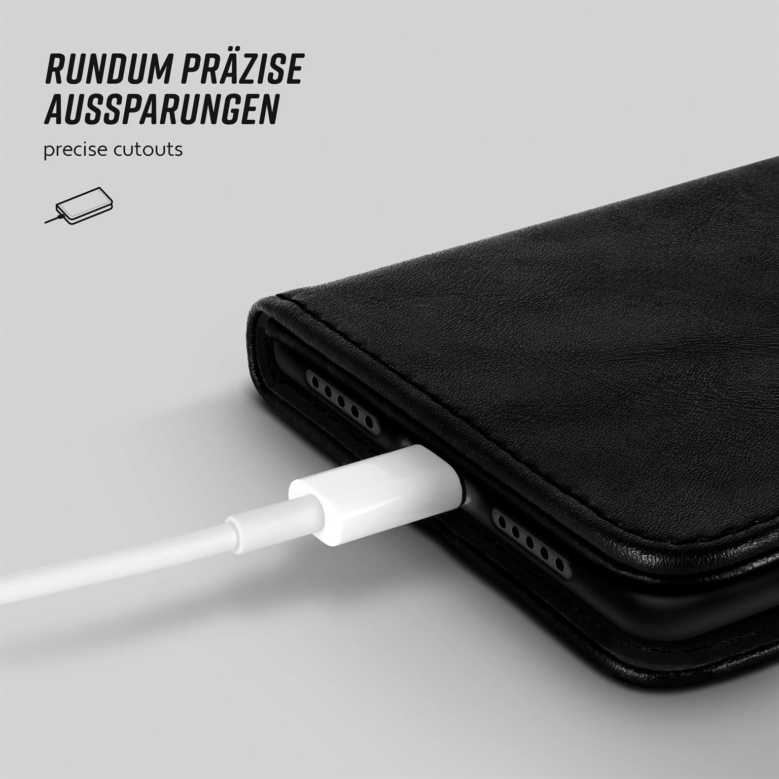 moex Casual Case Samsung Galaxy A50 Hülle klappbar Leder Optik – Weiteres Produktbild 7