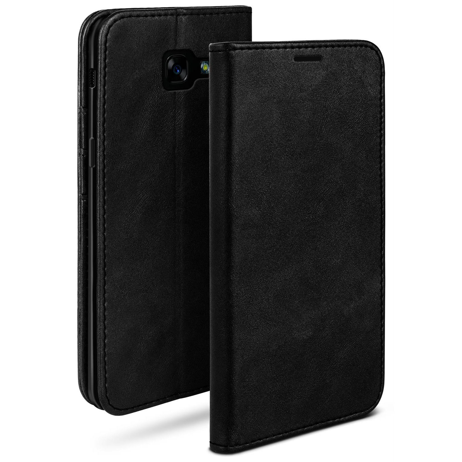 moex Casual Case Samsung Galaxy A7 (2017) Hülle klappbar Leder Optik – undefined