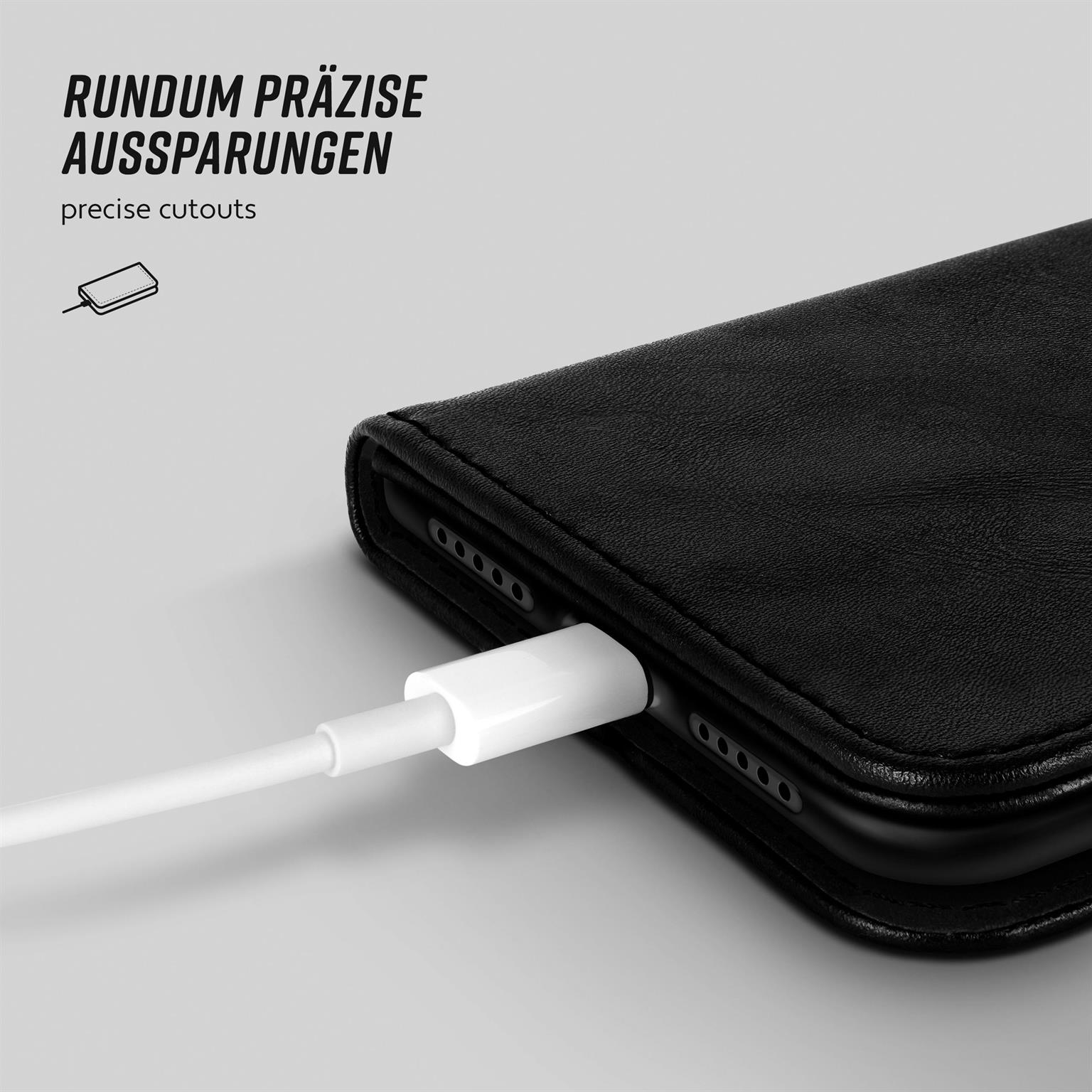 moex Casual Case Samsung Galaxy A7 (2017) Hülle klappbar Leder Optik – Weiteres Produktbild 6