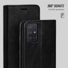 moex Casual Case Samsung Galaxy A71 Hülle klappbar Leder Optik – Weiteres Produktbild 6