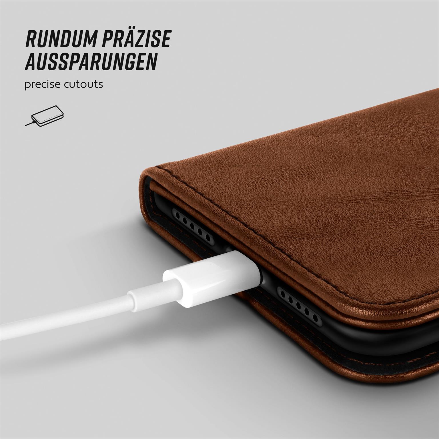 moex Casual Case Samsung Galaxy J3 (2016) Hülle klappbar Leder Optik – Weiteres Produktbild 6