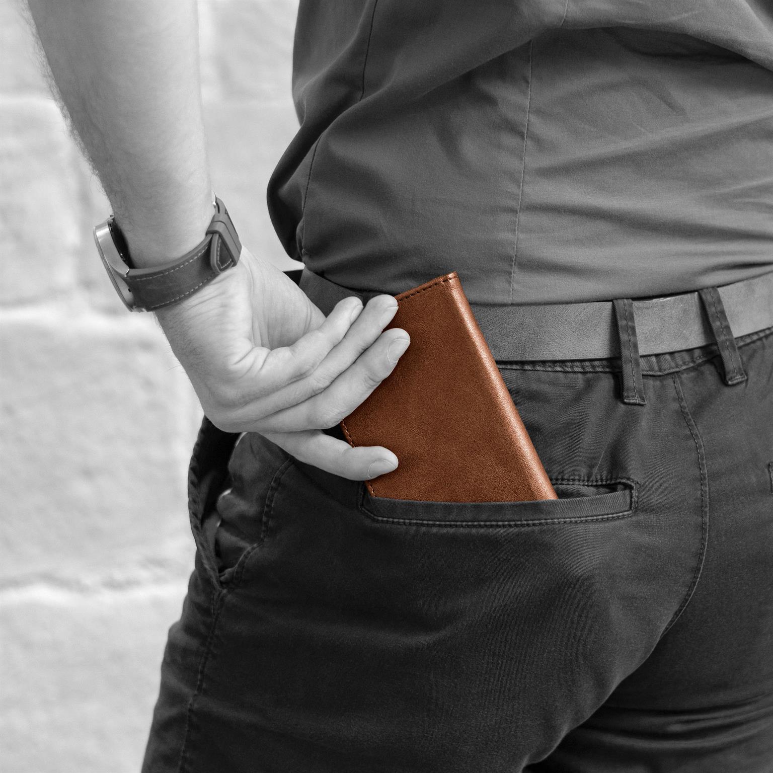 moex Casual Case Samsung Galaxy J3 (2016) Hülle klappbar Leder Optik – Weiteres Produktbild 7