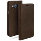 moex Casual Case Samsung Galaxy J3 (2016) Hülle klappbar Leder Optik – Produktbild 1